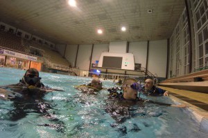 Výcvik potápěčů P1