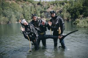 Dokončení kurzu potápění CMAS P1