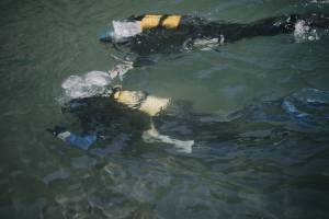 Dokončení kurzu potápění CMAS P1