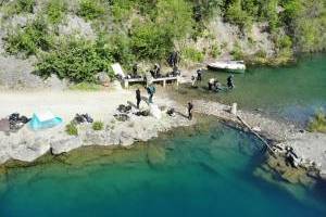 Dokončení kurzu potápění CMAS P1