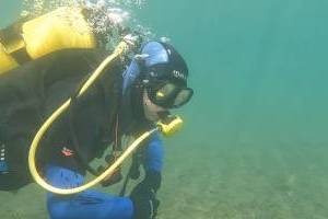 Dokončení kurzu potápění CMAS P1