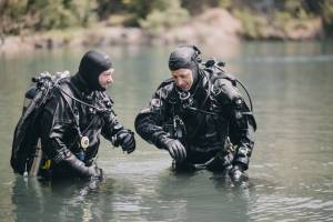 Dokončení kurzu potápění CMAS P1