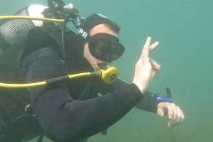 Dokončení kurzu potápění CMAS P1