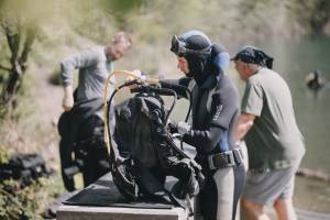 Dokončení kurzu potápění CMAS P1