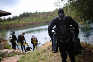 Klubové potápění na Koparkách