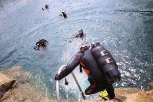 Klubové potápění na Koparkách