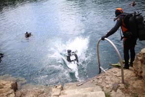 Klubové potápění na Koparkách