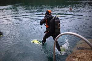 Klubové potápění na Koparkách